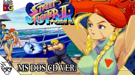 Super Street Fighter II Turbo MS DOS CD Version 1995 Cammy