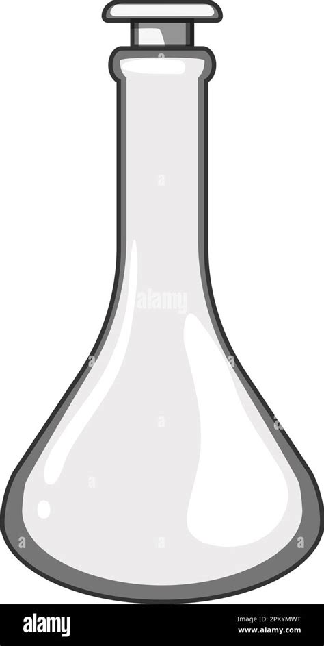 Test Laboratory Glassware Cartoon Vector Illustration Stock Vector Image And Art Alamy