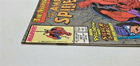 Amazing Spider Man 321 1989 Cover Art By Todd McFarlane NM Comic