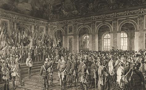 Otto Von Bismarck And The Kaiserproklamation In Versailles