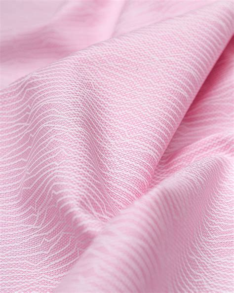 Hot Pink And White Abstract Design Cotton Print Fabric Sahni Fabs