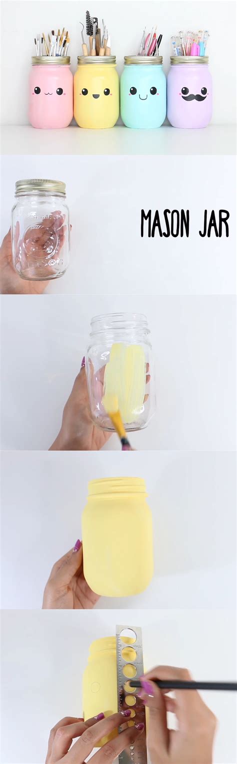 Mason Jar Containers Part 1nim C Mason Jar Diy Spring Diy Diy For Teens