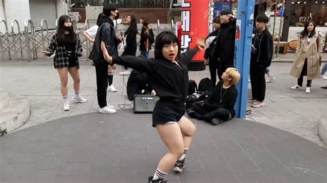 Energyju Siren Sunmi Hongdae Busking