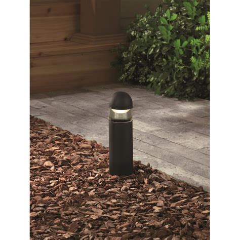 Portfolio 200 Lumen 20 Watt Black Low Voltage Outdoor Path Light 2700 K At