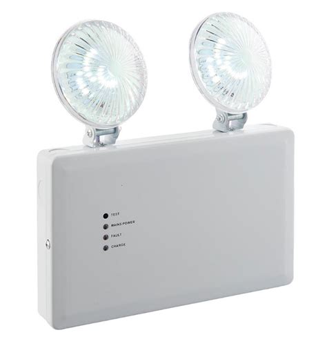 Emergency Lighting Led Wall Mounted W Frog Eye