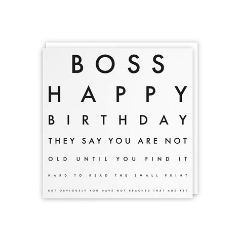 Boss Birthday Card Happy Birthday Card Boss Card Favourite Etsy Boss