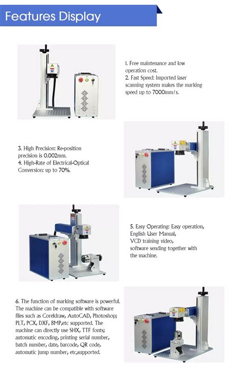 SFX US STOCK 50W JPT Fiber Laser Engraving Machine JPT LP Laser Source