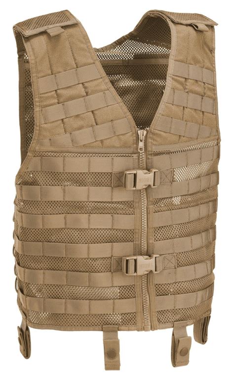 Tactical Molle Armour Armor Vest Coyote Tan Military Tactical