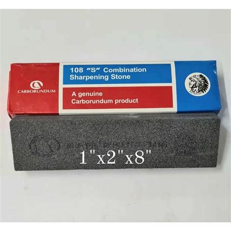 X X Carborundum S Combination Sharpening Stone Carborundum