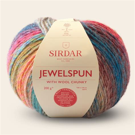 Sirdar Jewelspun With Wool Chunky Delta Wool Shop