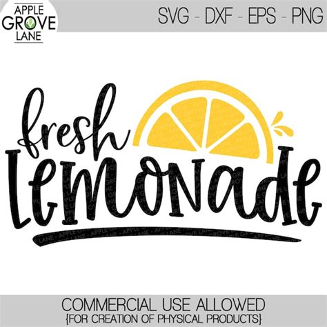 Lemonade Stand Sign Svg