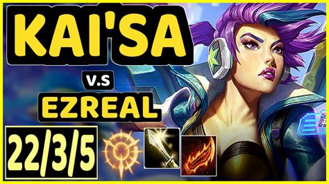 Arrow Kai Sa Vs Ezreal Quadrakill Kda Bottom Adc Challenger