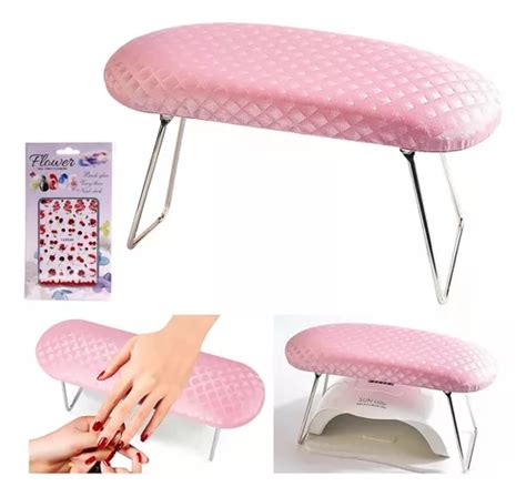 Almohada De Manicura Con Reposabrazos Para Uñas Con Soporte Cuotas