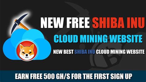 New Free Shiba Inu Cloud Mining Website Shiba Inu Cloud Mining Mine