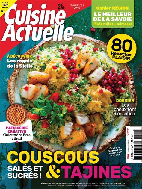 Magazine Cuisine Actuelle Abonnement Prix R Duit