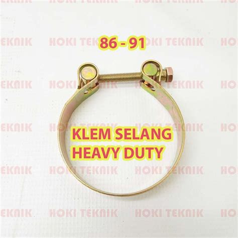 Jual Klem Selang 3 Inch 86 91 Klem Slang Heavy Duty T Bolt Clamp