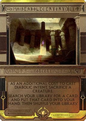 Diabolic Intent Masterpiece Series Invocations Card Kingdom