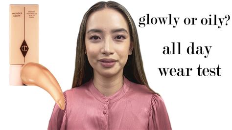 Charlotte Tilbury Wonderglow Face Primer Glow Series Wear Test Youtube