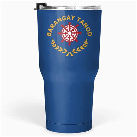 BARANGAY TANOD WITH WREATH FILIPINO PINOY POLICE CAP HAT Tumblers 30 Oz