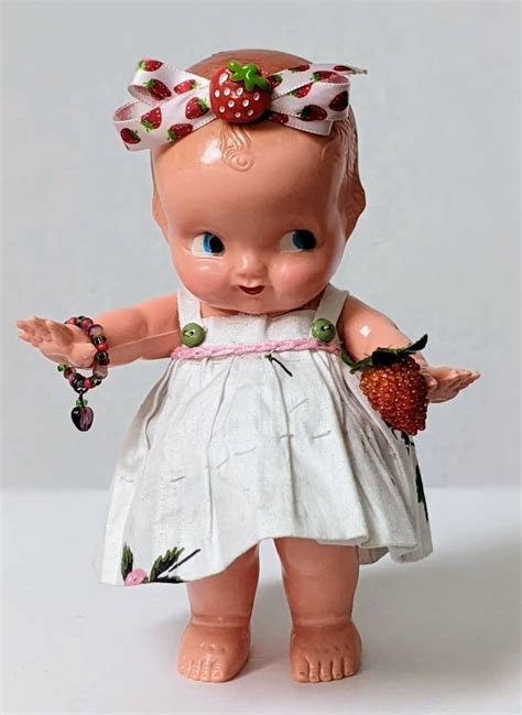 Vintage Kewpie Doll By Irwin Once A Powder Dispenser Now Etsy