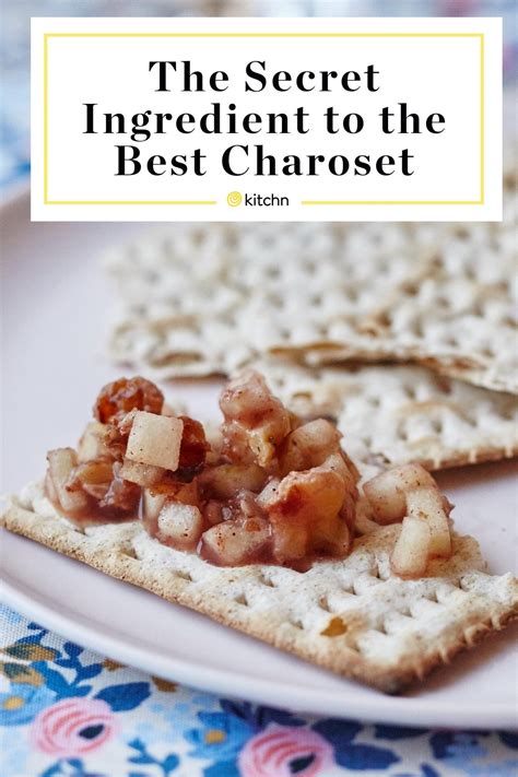 How To Make Charoset For Passover Seder Artofit