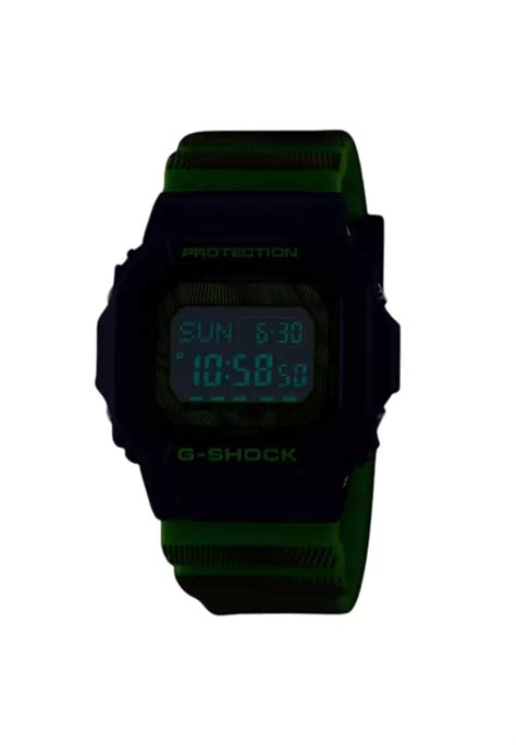 Buy CASIO Casio G Shock Digital Green Resin Strap Men Watch DW D5600TD