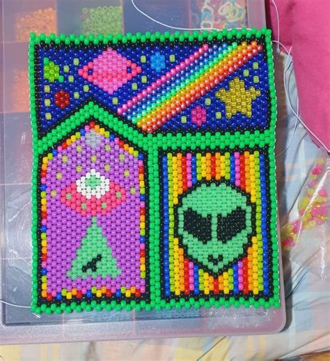 Rainbow Alien Bag By Kikistrangekandi Kandi Photos On Kandi Patterns