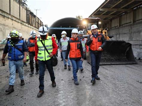 Sheinbaum supervisa avances en Línea 1 del Metro