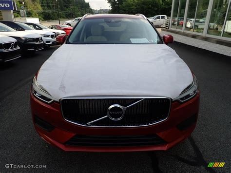 Fusion Red Metallic Volvo Xc T Awd Momentum Photo