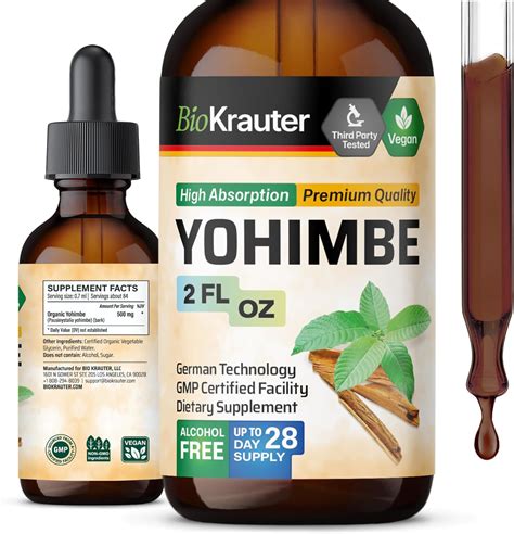 Amazon Yohimbe Tincture Yohimbe Bark Liquid Extract Yohimbe