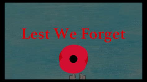 Remembrance Day 2021 Animation Youtube