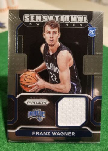 Panini Prizm Sensational Swatches Sw Frw Franz Wagner Mem