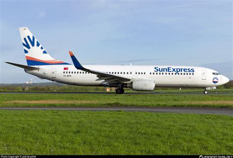 TC SPS SunExpress Boeing 737 82R WL Photo By Jost Gruchel ID 1588618