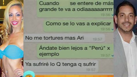 Reclamo Ironía Y Perdón El último Chat Entre Gisela Bernal Y Ariel