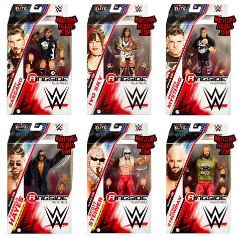 WWE Elite 105 - Complete Set of 6 WWE Toy Wrestling Action Figures by ...