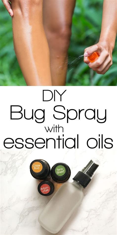 Homemade Bug Spray With Essential Oils Homemade Bug Spray Essential