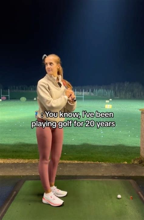 Golf Pro Georgia Ball Opens Up About Viral Tiktok Of Male Stranger