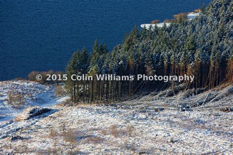 AERIAL PHOTOGRAPHS COLIN WILLIAMS PHOTOGRAPHY Snowy Forest