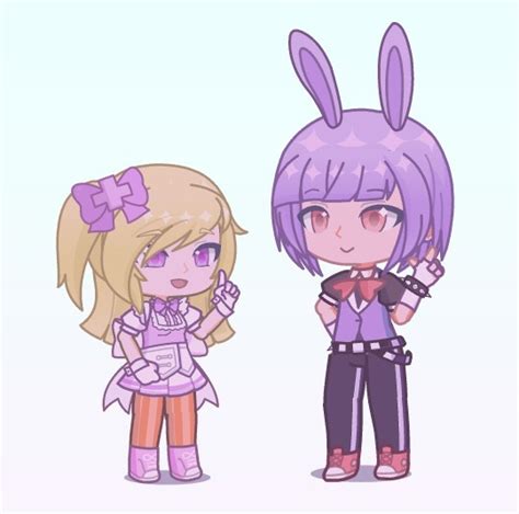 Gacha Life 2 Bonnie And Chica Humanized Ver Zazakigacha On Tumblr