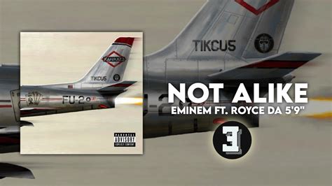 Eminem Not Alike Lyrics Ft Royce Da 59 Kamikaze Ems