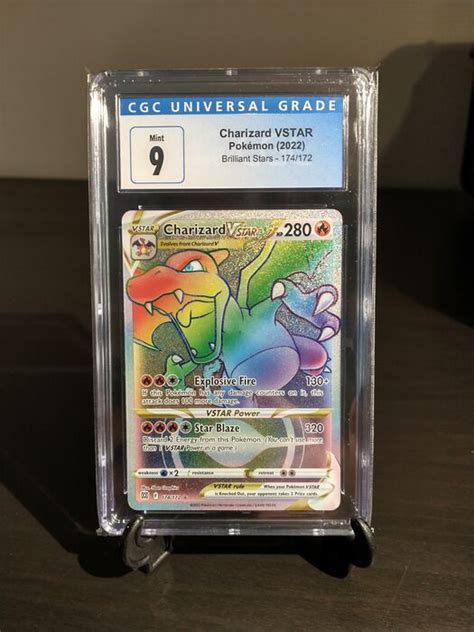 The Pokémon Company Graded Card Charizard VSTAR rainbow Catawiki