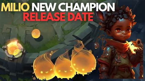 Milio New Support Champion Release Date League Of Legends Youtube