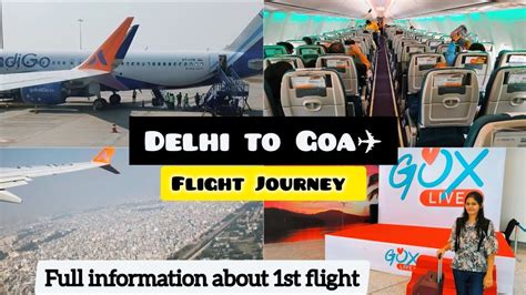 Delhi To Goa Flight Journey Full Information About