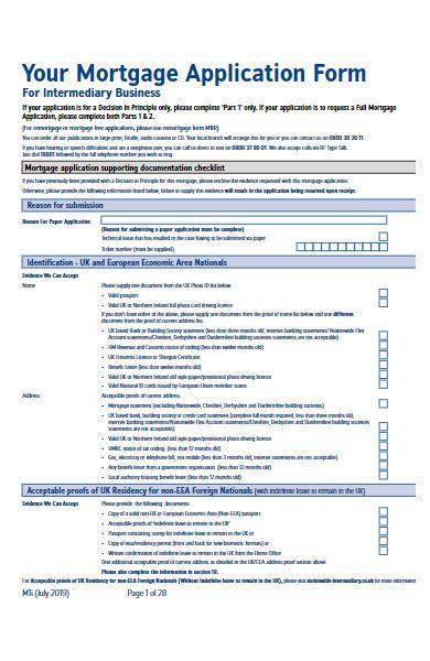 Free 50 Mortgage Forms Download How To Create Guide Tips