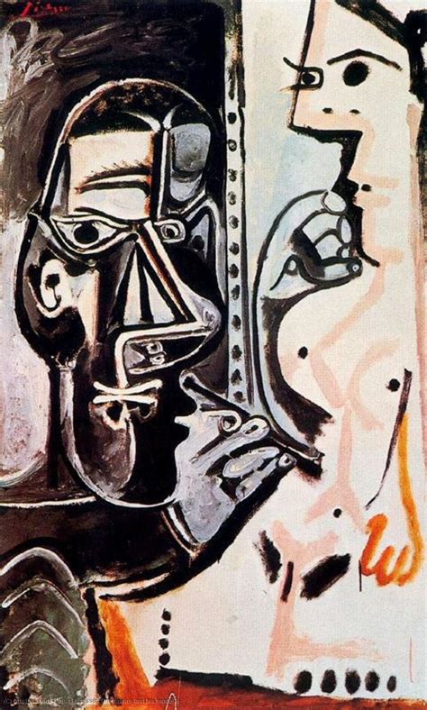 Reproducciones De Bellas Artes El Pintor Y Su Modelo 8 De Pablo Picasso