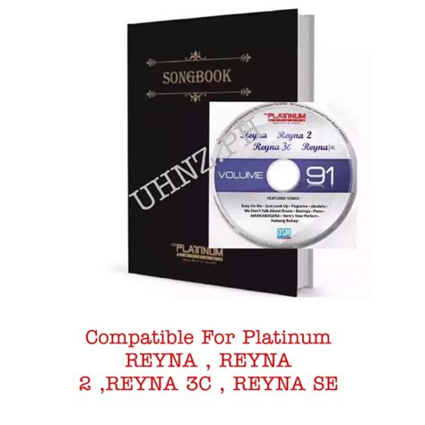 Hot Sale PLATINUM REYNA 1 2 3CSE Latest CD Full Songlist Songbook Vol