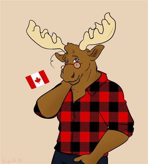 Canadian Moose Cartoon