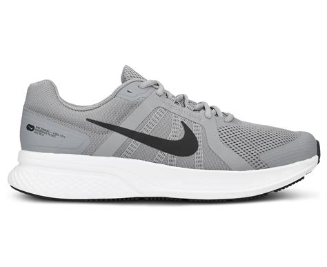 Nike Mens Run Swift 2 Running Shoes Greyblackwhite Nz