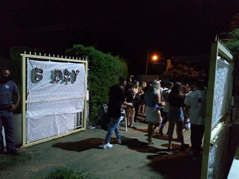 Assim não dá FISCALIZAÇÃO E PM FLAGRAM FESTA CLANDESTINA MAIS DE