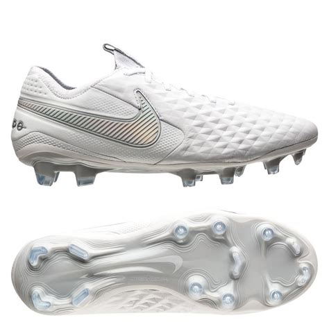 Nike Tiempo Legend 8 Elite FG Nuovo - Hvid/Grå